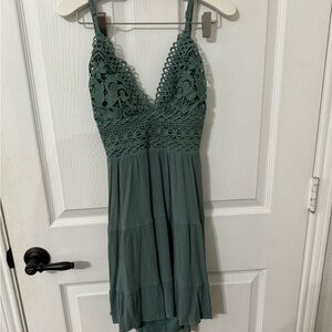 Windsor green dress. Size small.